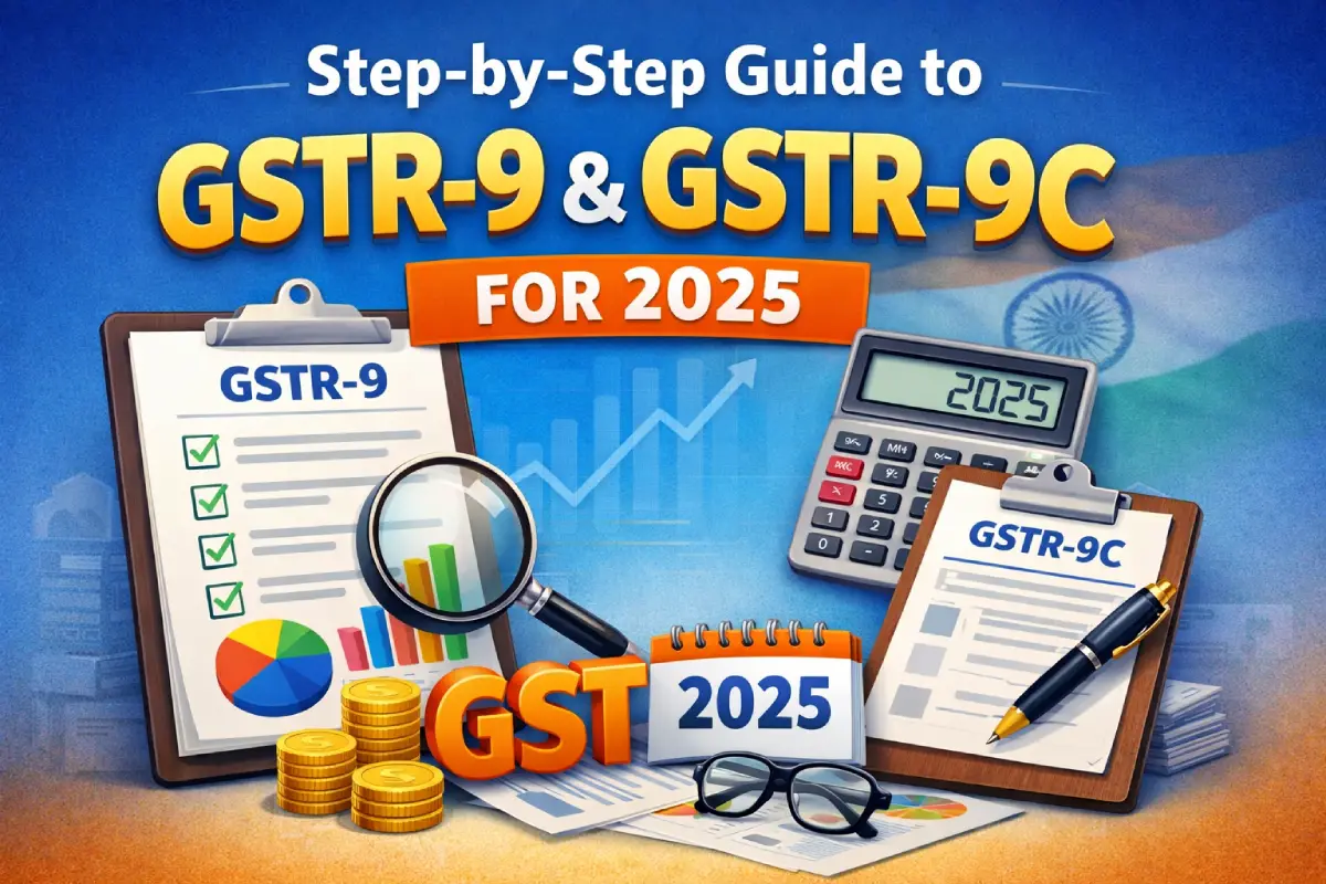 Step-by-step guide to GSTR-9/9C for 2025