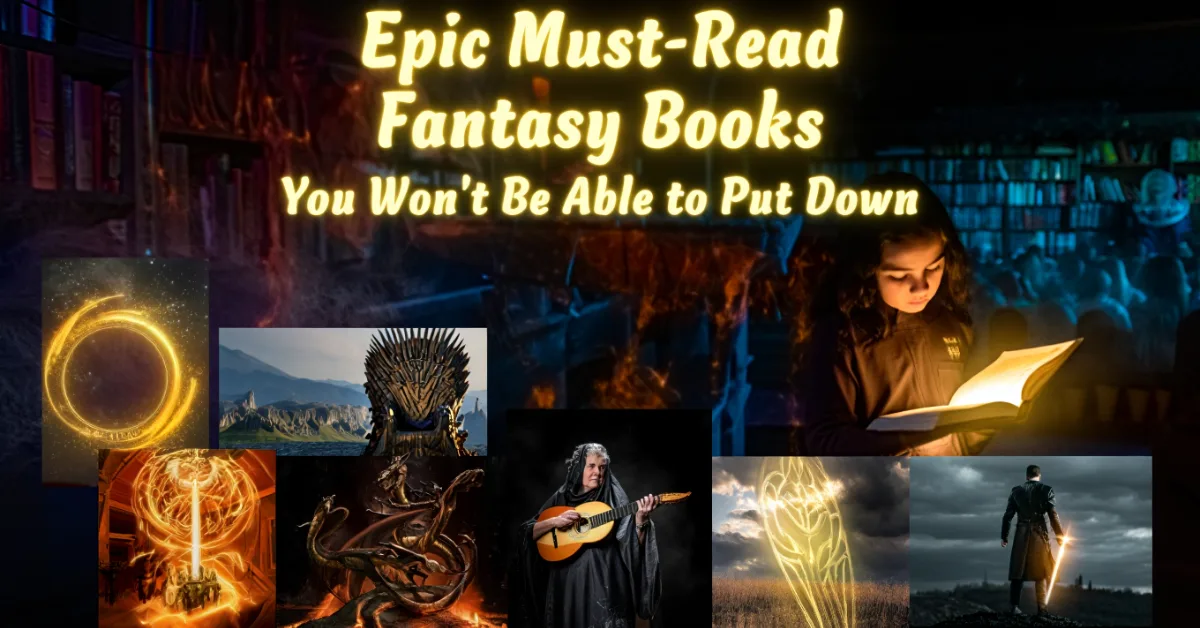 Epic Must-Read Fantasy Books You Won’t Be Able to Put Down
